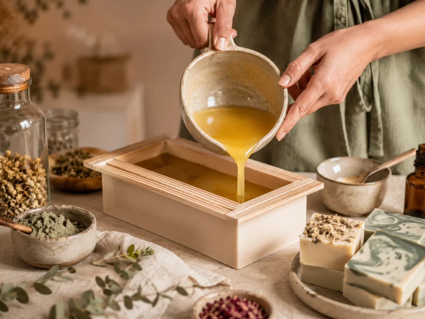Aprende a hacer jabones artesanales